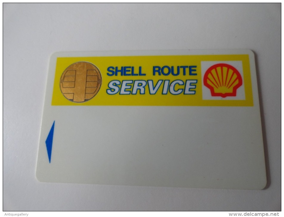 RARE :  SHELL ROUTE SERVICE - Oil