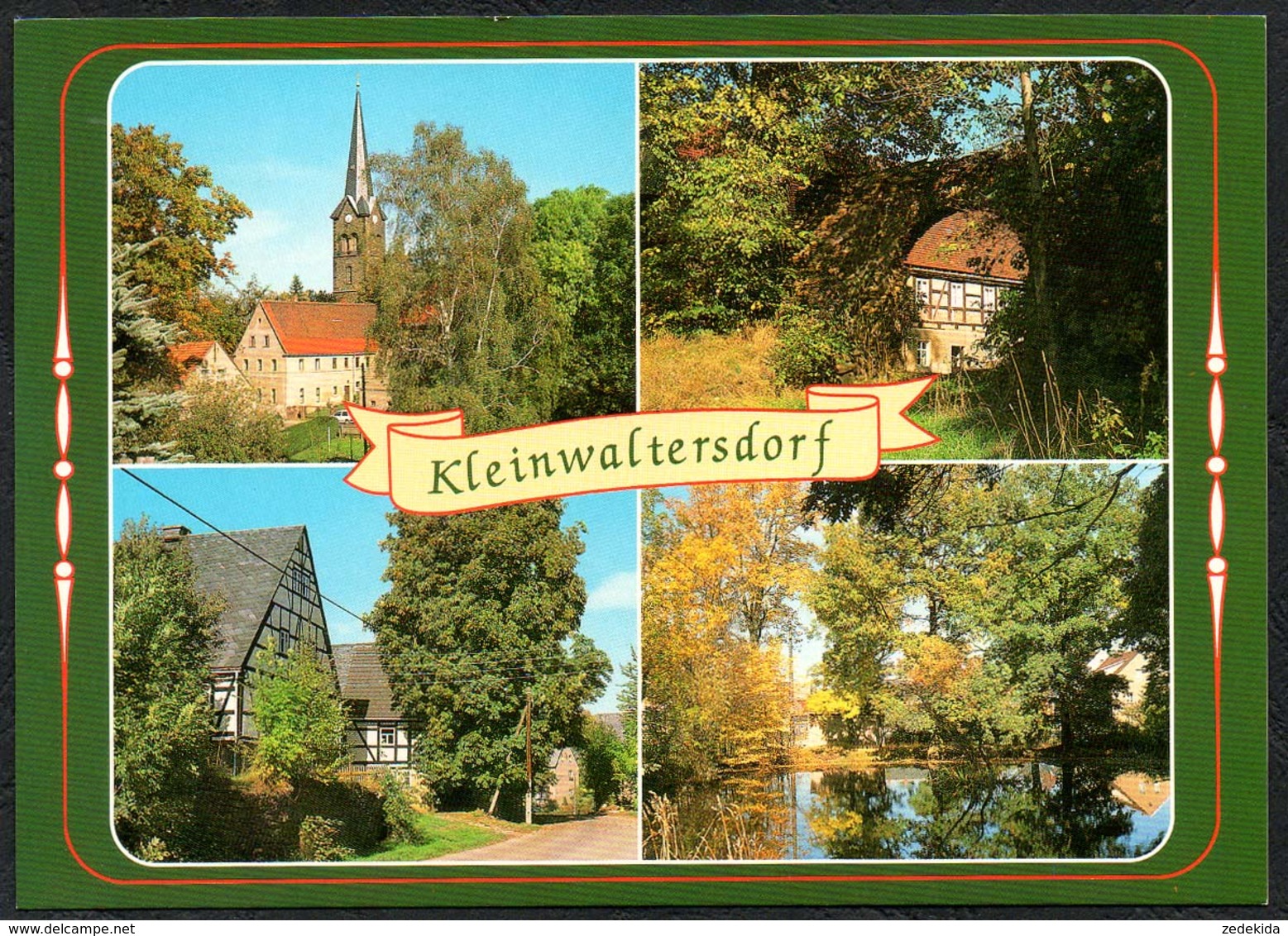 D1914 - TOP Kleinwaltersdorf - Verlag Bild Und Heimat Reichenbach Qualitätskarte - Andere & Zonder Classificatie