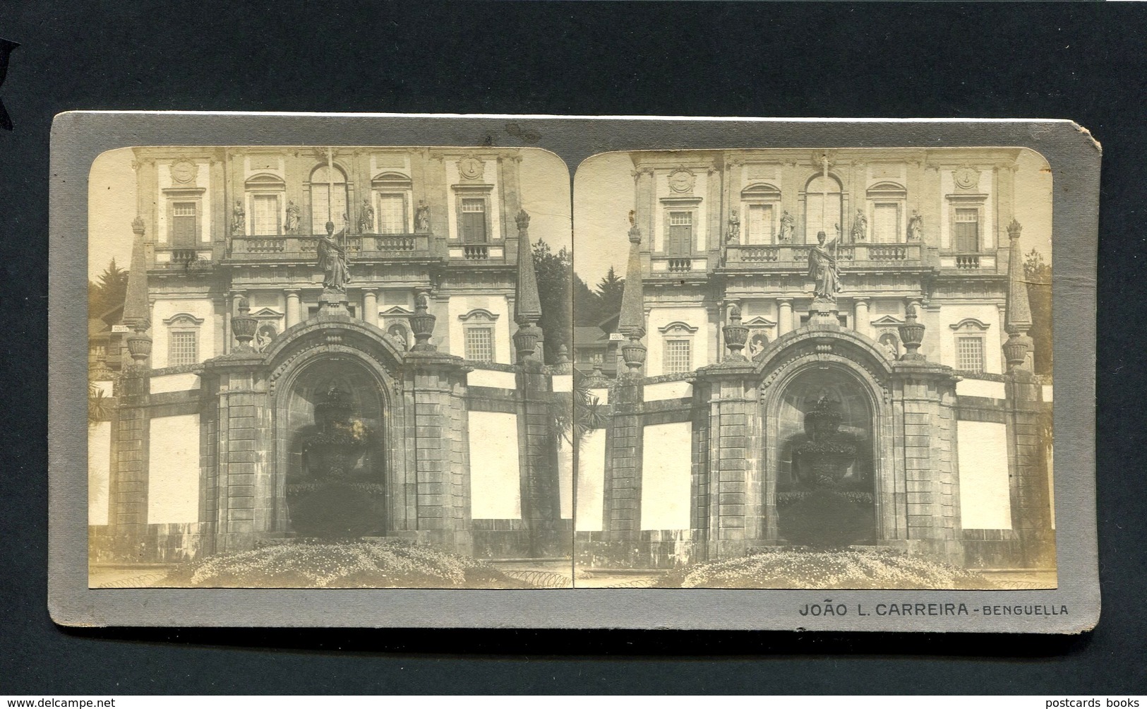 BOM JESUS BRAGA Fotografia Estereoscopica Antiga: Estereoscopia JOÃO L.CARREIRA Benguella. Old Photo STEREOVIEW Portugal - Photos Stéréoscopiques