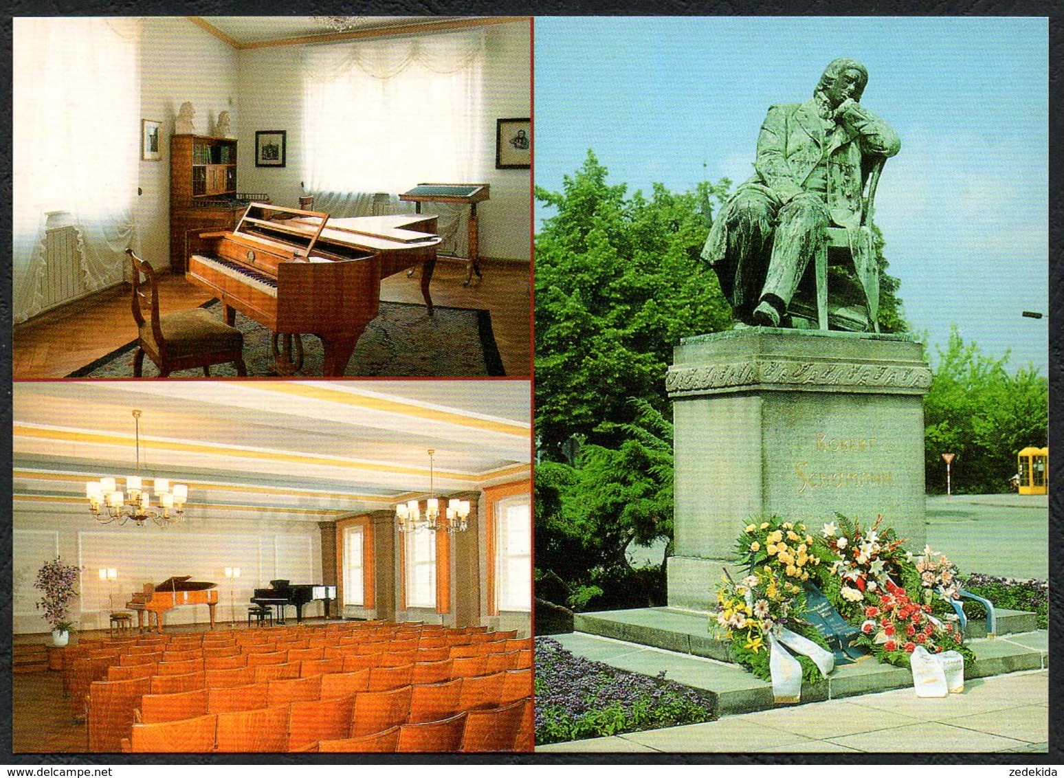 D1915 - TOP Zwickau Robert Schumann Haus Denkmal - Verlag Bild Und Heimat Reichenbach Qualitätskarte - Zwickau