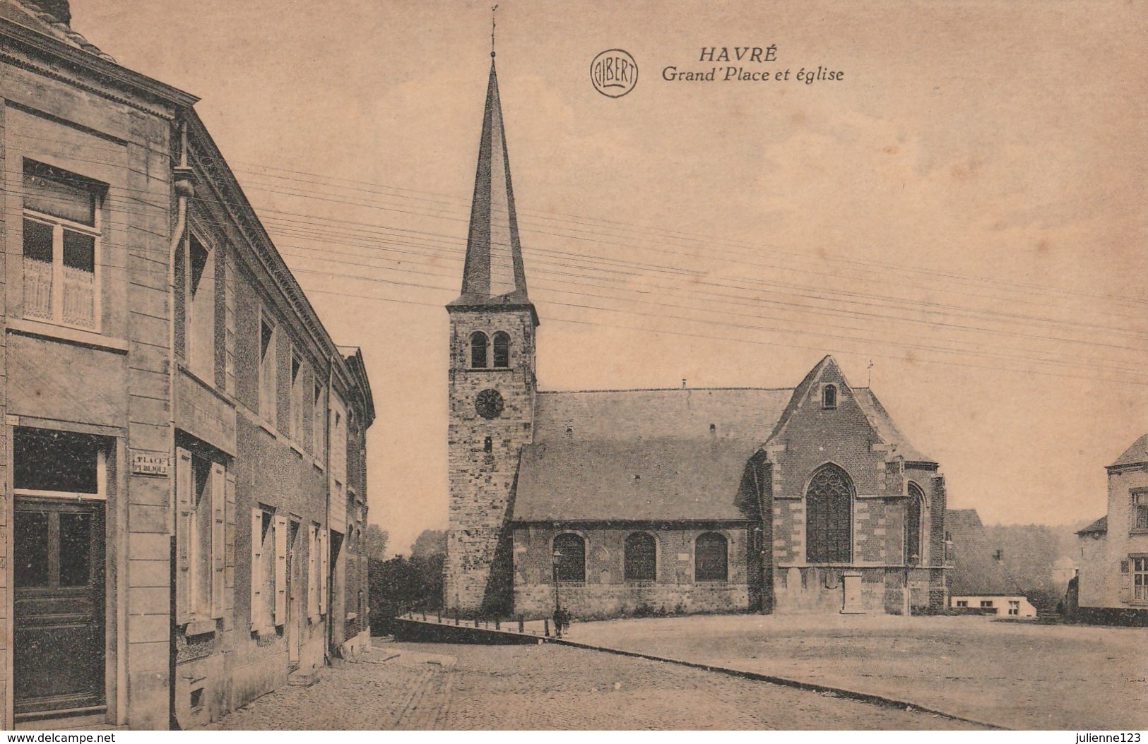 HAVRE.-GRAND PLACE ET EGLISE. - Autres & Non Classés