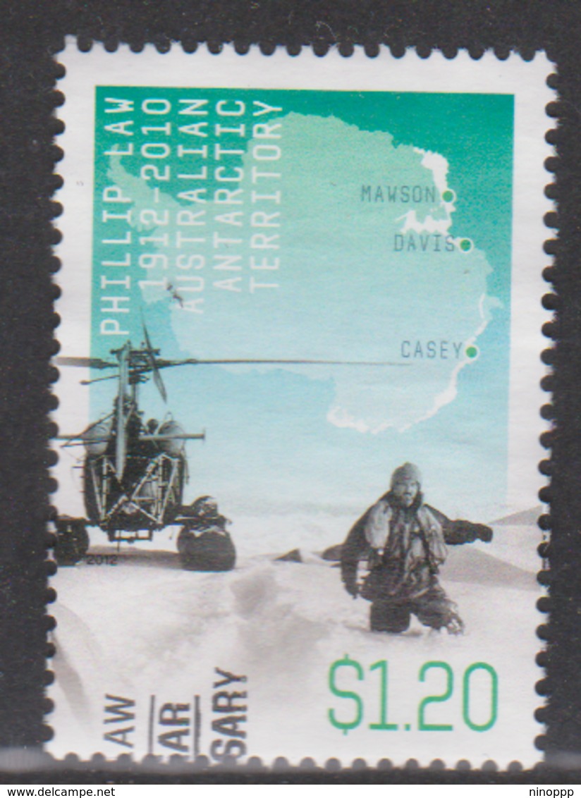 Australian Antarctic Territory ASC 197 Philip Law $ 1.20 Helocopter,used, - Used Stamps