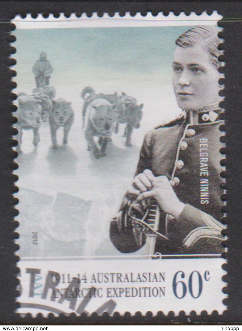 Australian Antarctic Territory ASC 201  2012 Antarctic Expedition,Arrival And Expedition, 60c Belgrave,Used, - Used Stamps