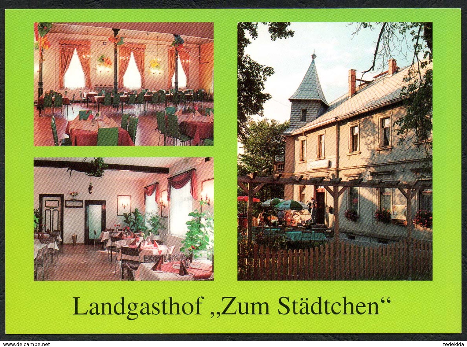 D1933 - TOP Reinsberg Landgasthof Zum Städtchen - Stadtstreicher Chemnitz - Reinsberg (Sachsen)