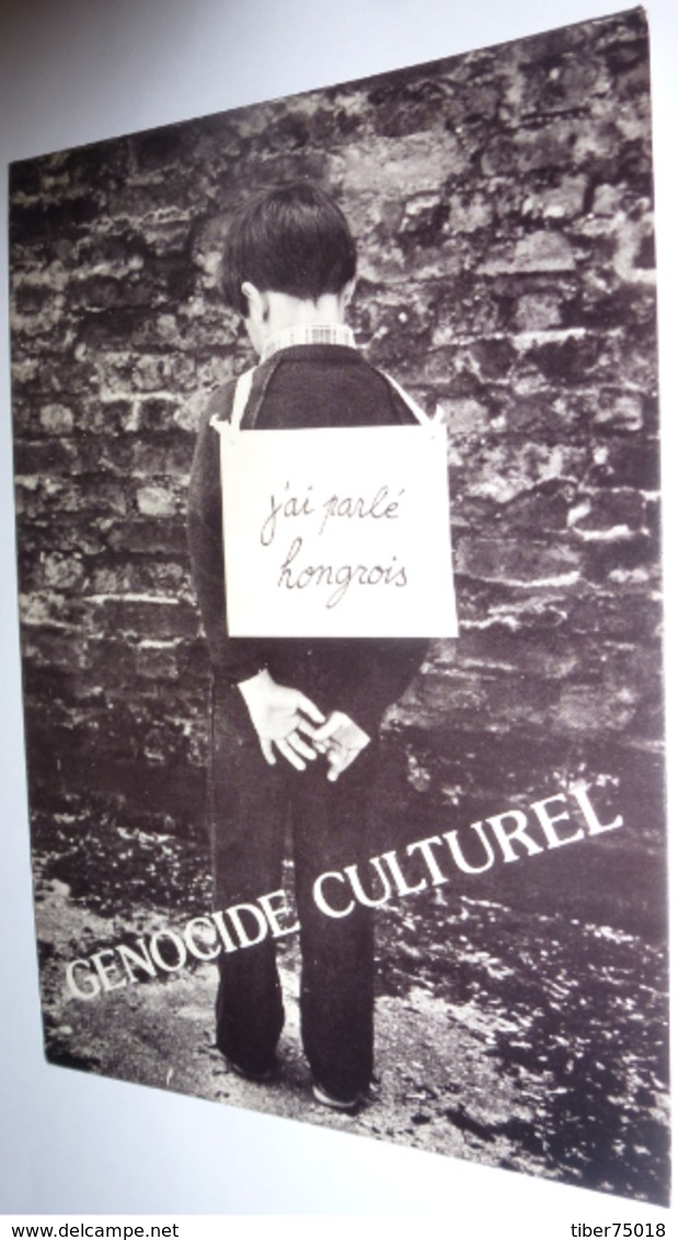 Carte Postale - J'ai Parlé Hongrois (enfant Puni) Génocide Culturel - Groupement Pour Les Droits Des Minorités - Non Classés