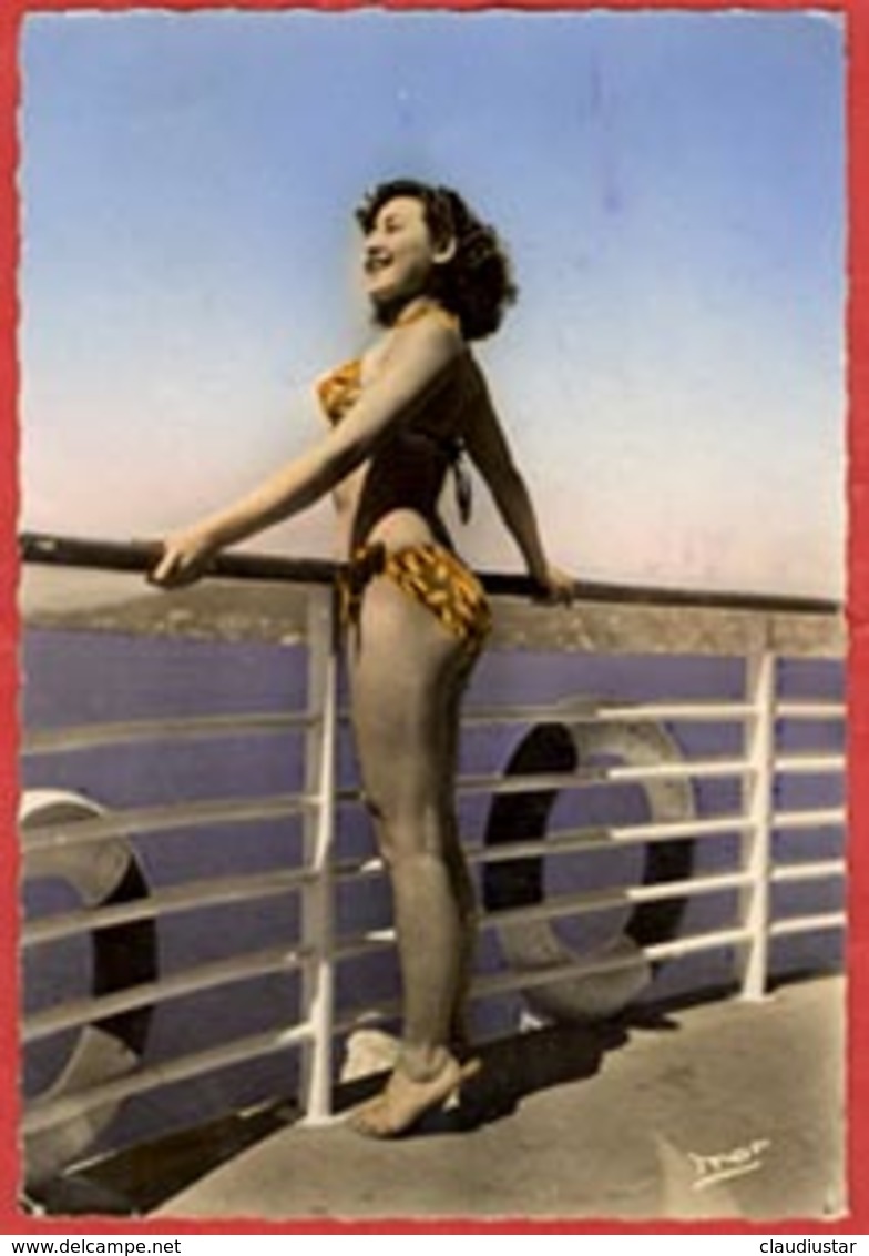 ** CARTE  JOIE  De  VIVRE  1951 ** - Pin-Ups