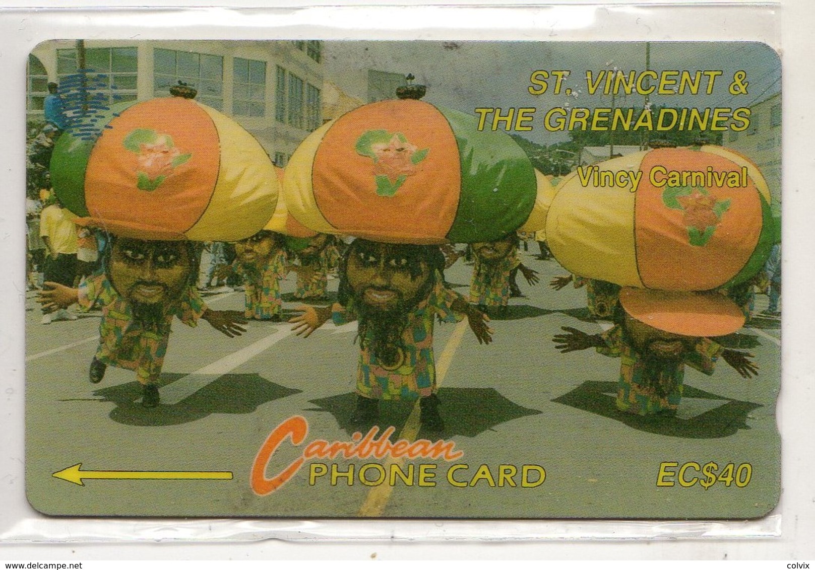 SAINT VINCENT ET GRENADINES REF MV CARDS STV 8D Année 1994 8CSVD - St. Vincent & Die Grenadinen