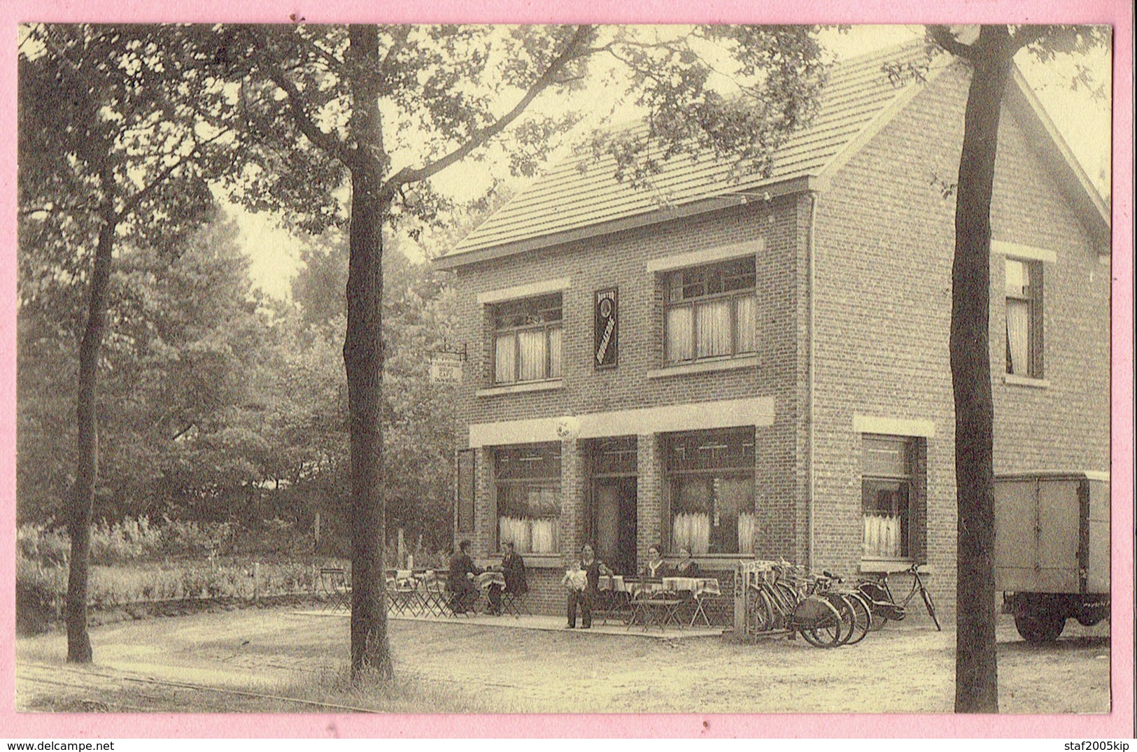 Kasterlee - Pensioen DE BERGEN - K. Vanwesemael-Borghs - Geelsche Steenweg - 1945 - Kasterlee