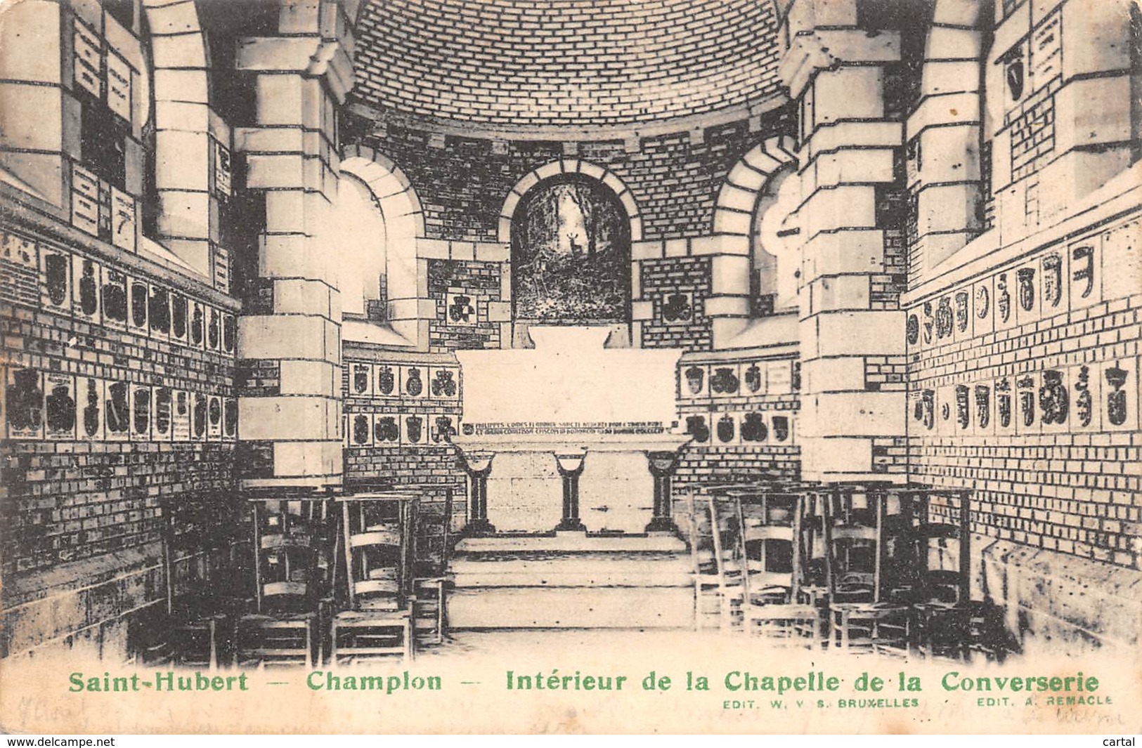 CHAMPLON - Intérieur De La Chapelle De La Conserverie - Saint-Hubert - Tenneville