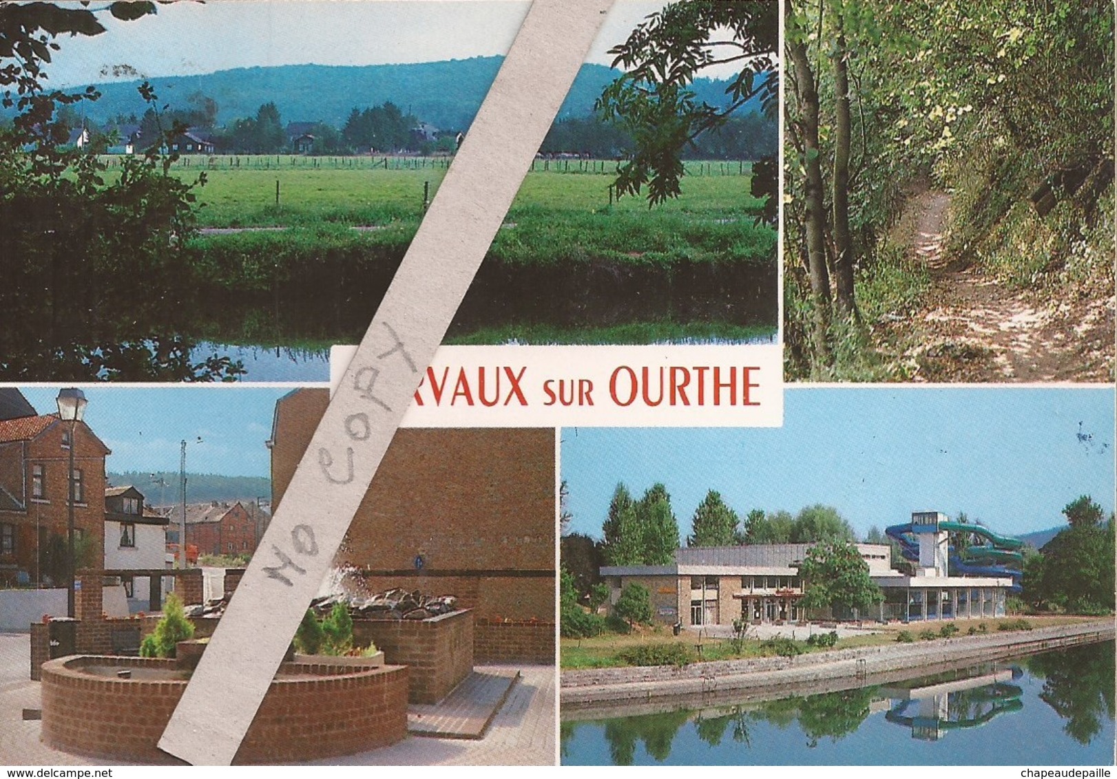 Barvaux Sur Ourthe - L'Ourthe, Place Du Benesti, Piscine, Chemin De Promenade - Durbuy