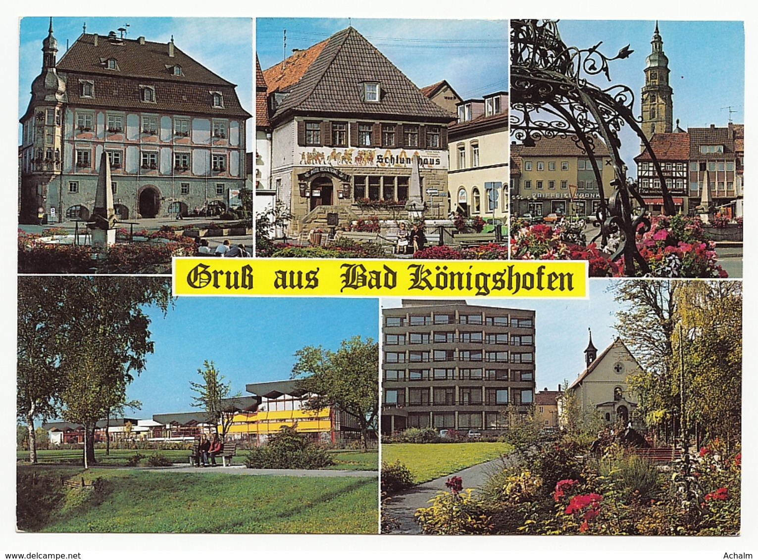 Bad Königshofen Im Grabfeld - 5 Ansichten - Bad Koenigshofen