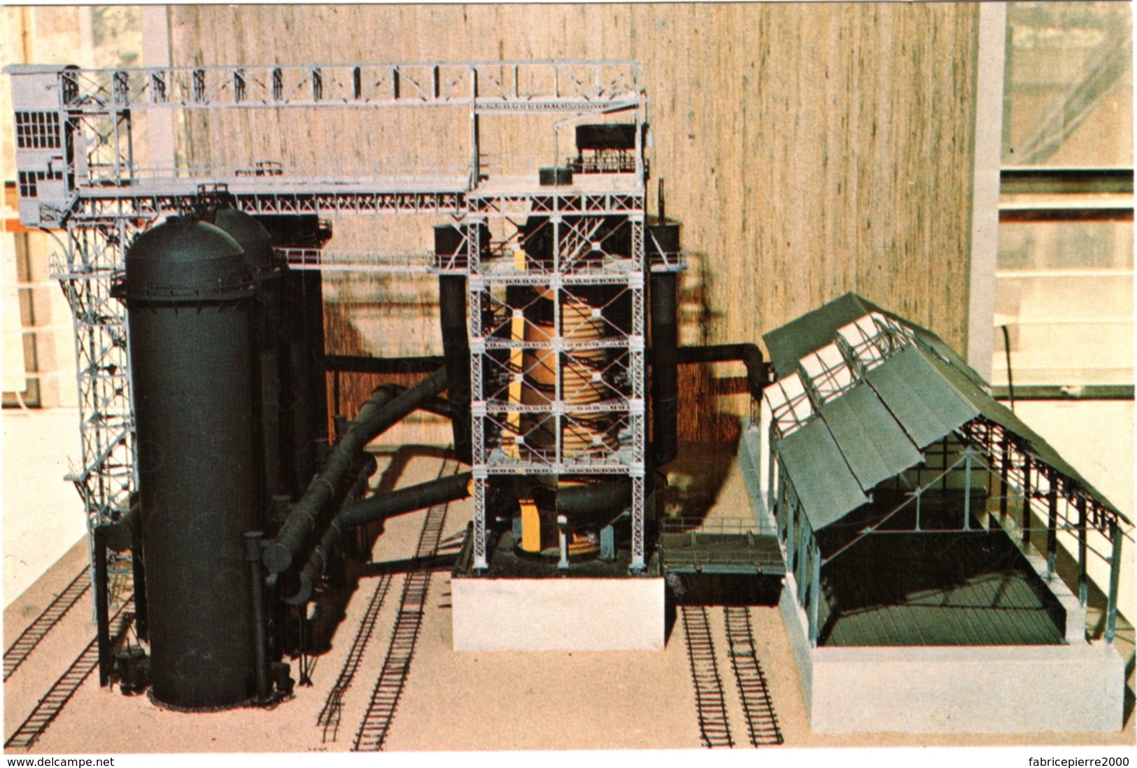 CPM 54 (Meurthe-et-Moselle) Jarville-la-Malgrange - Musée Du Fer. Maquette : Haut-fourneau Avec 4 Tours Cowper 1909 TBE - Altri & Non Classificati