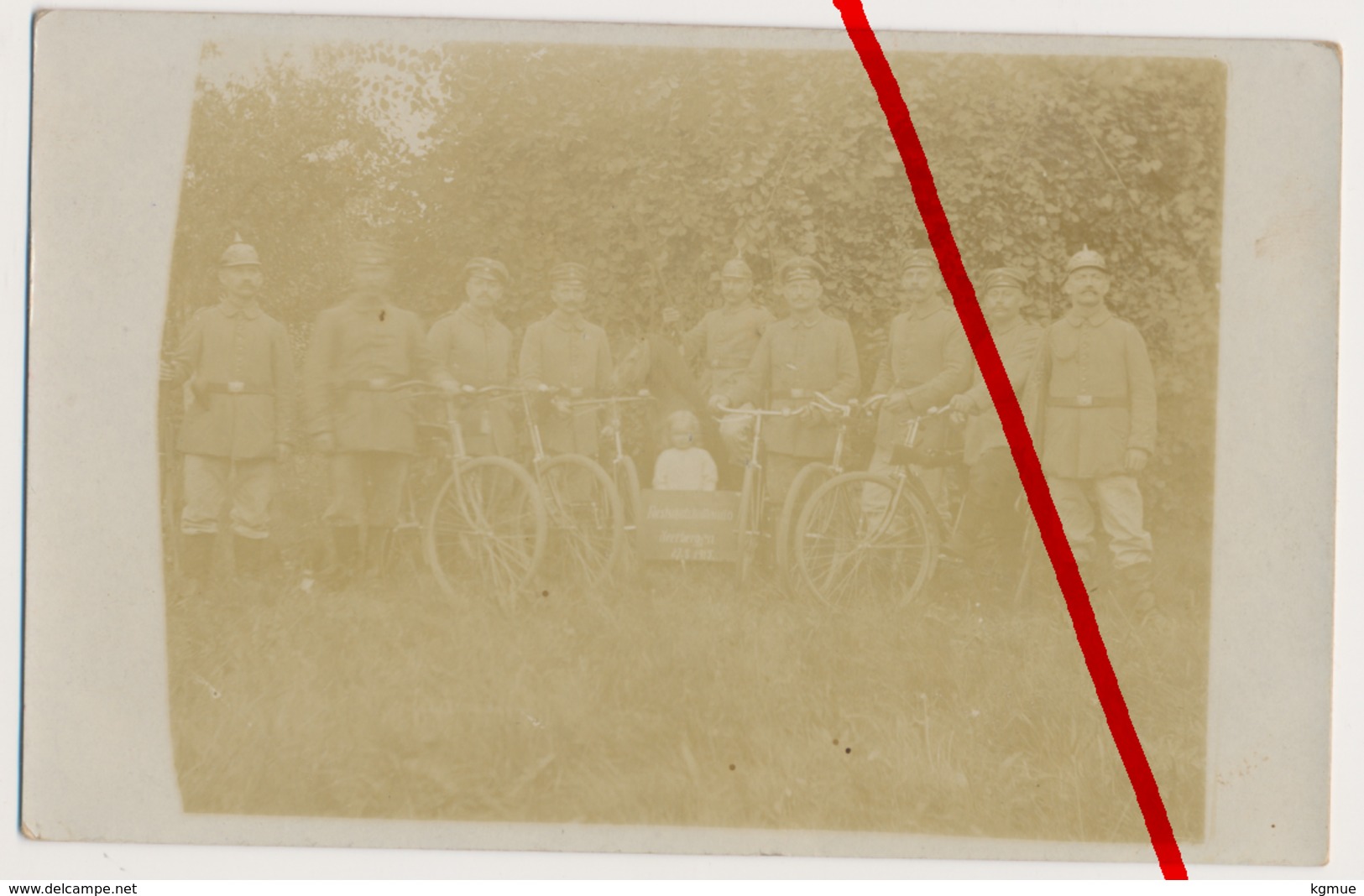 Original Foto - Keerbergen - 27.8.1915 - Forstschutzkommando - Keerbergen