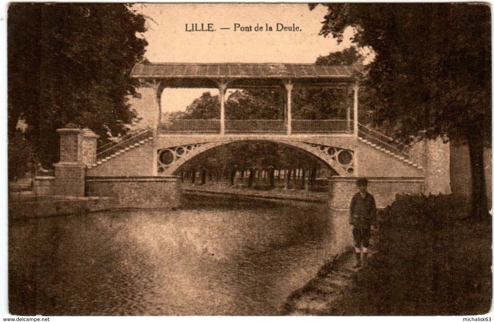 5IST 127 CPA - LILLE - PONT DE LA DEULE - Lille