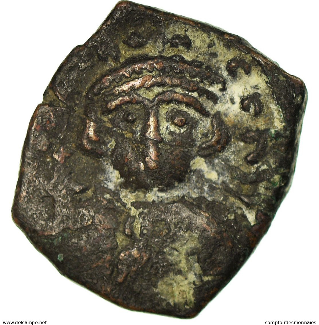 Monnaie, Constans II, Follis, 641-668 AD, Constantinople, TB+, Cuivre, Sear:1004 - Byzantine
