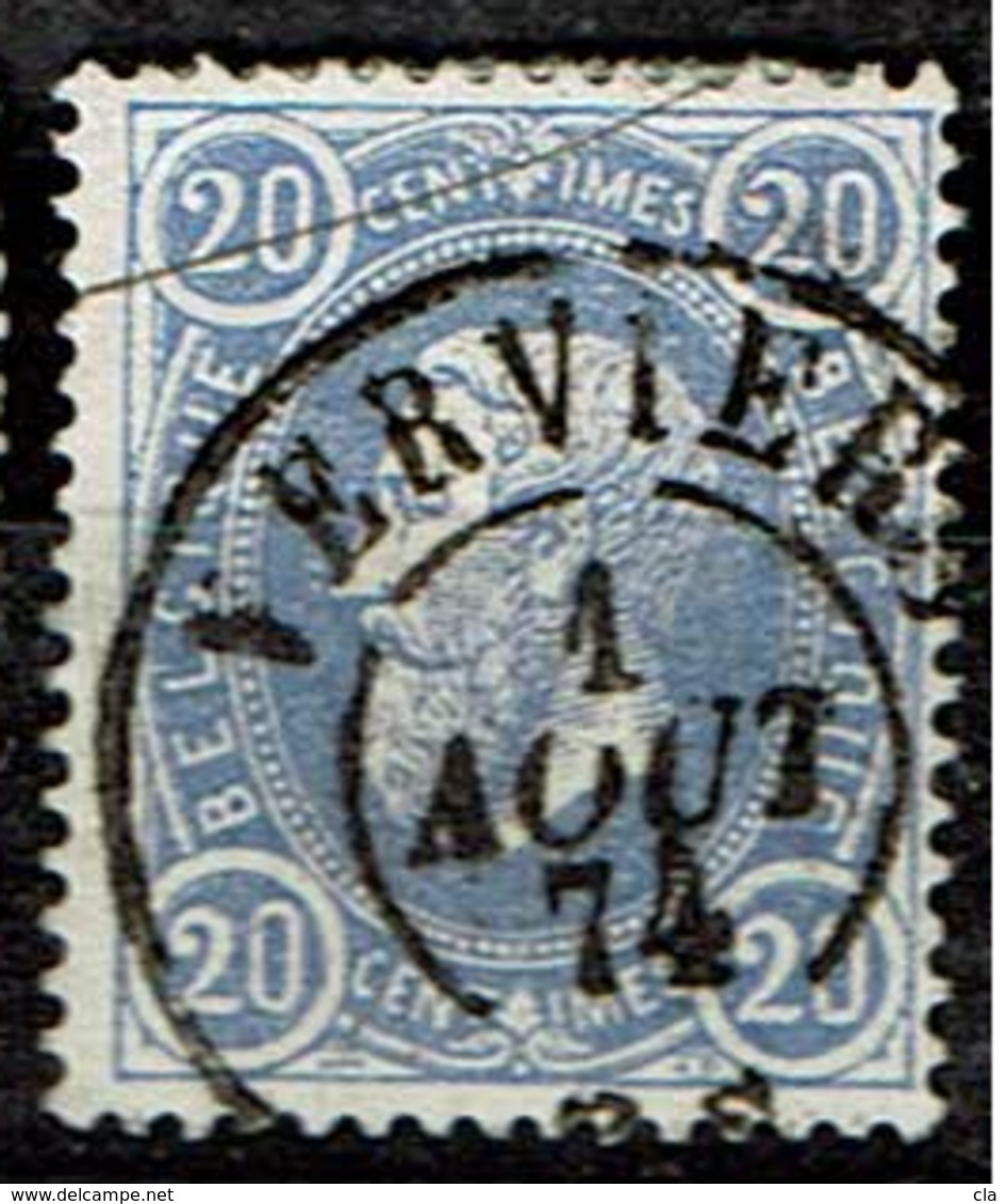 31  Obl  Dc  Verviers - 1869-1883 Leopoldo II