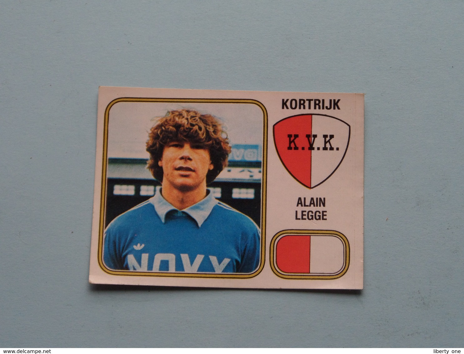 KORTRIJK K.V.K. ( Alain LEGGE ) > FOOTBALL 81 ( Nr. 169 ) - Figurine PANINI ! - Trading Cards