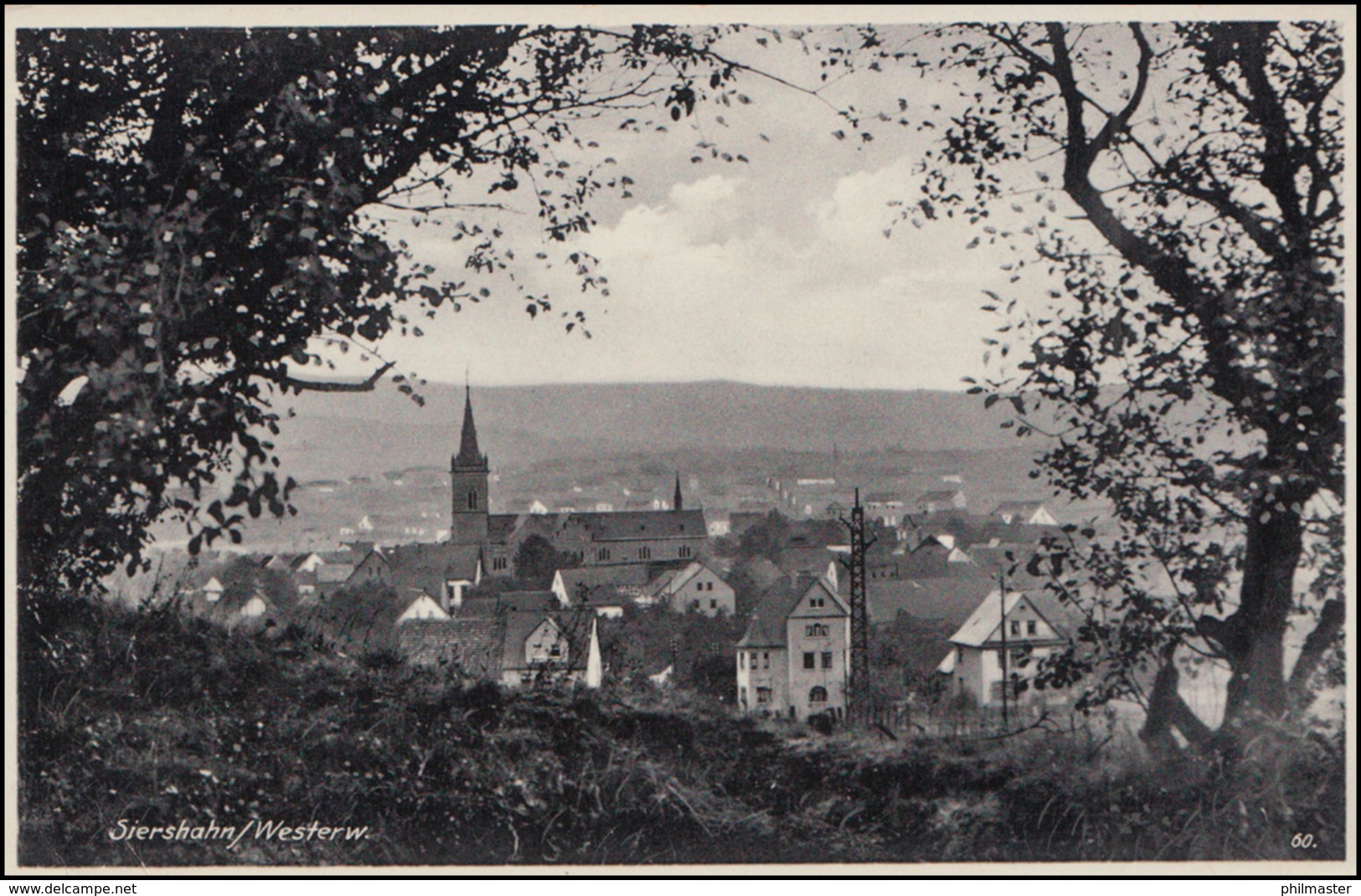 Bahnpost LIMBURG - ALTENKIRCHEN ZUG 3875 - 31.1.1941 Auf AK Siershahn/Westerwald - Otros & Sin Clasificación