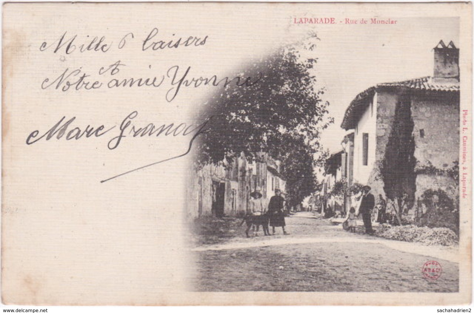 47. LAPARADE. Rue De Monclar - Autres & Non Classés