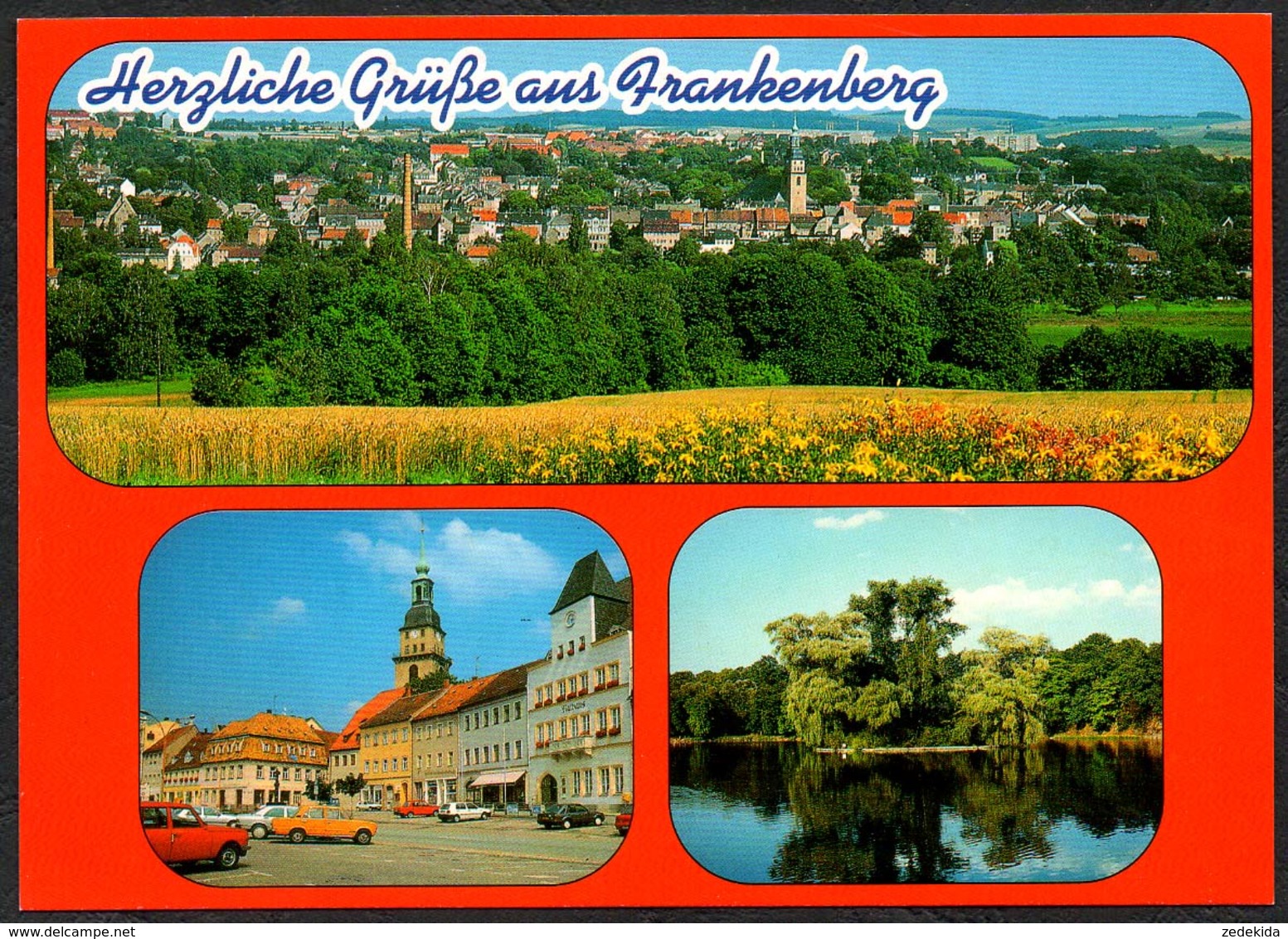 D2003 - TOP Frankenberg - Verlag Bild Und Heimat Reichenbach Qualitätskarte - Frankenberg