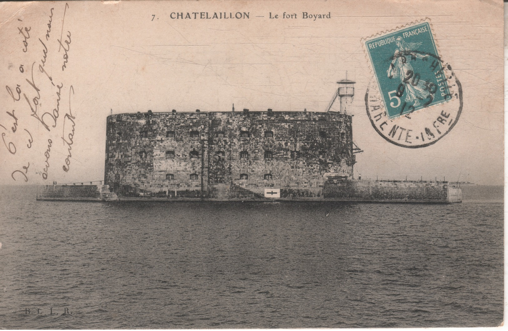 17C01F1 CPA 17 - 7. CHATELAILLON  LE FORT BOYARD         VT1912 - Châtelaillon-Plage