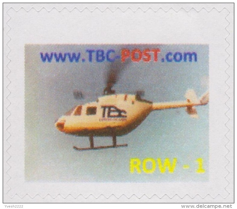 Belgique 2013 (?). Poste Privée TBO. Hélicoptère. Tarif Pour Lettre Hors D'Europe (Rest Of World) - Hubschrauber