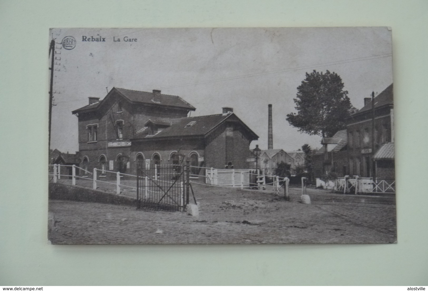 Rebaix Cpa Pk La Gare Station - Ath