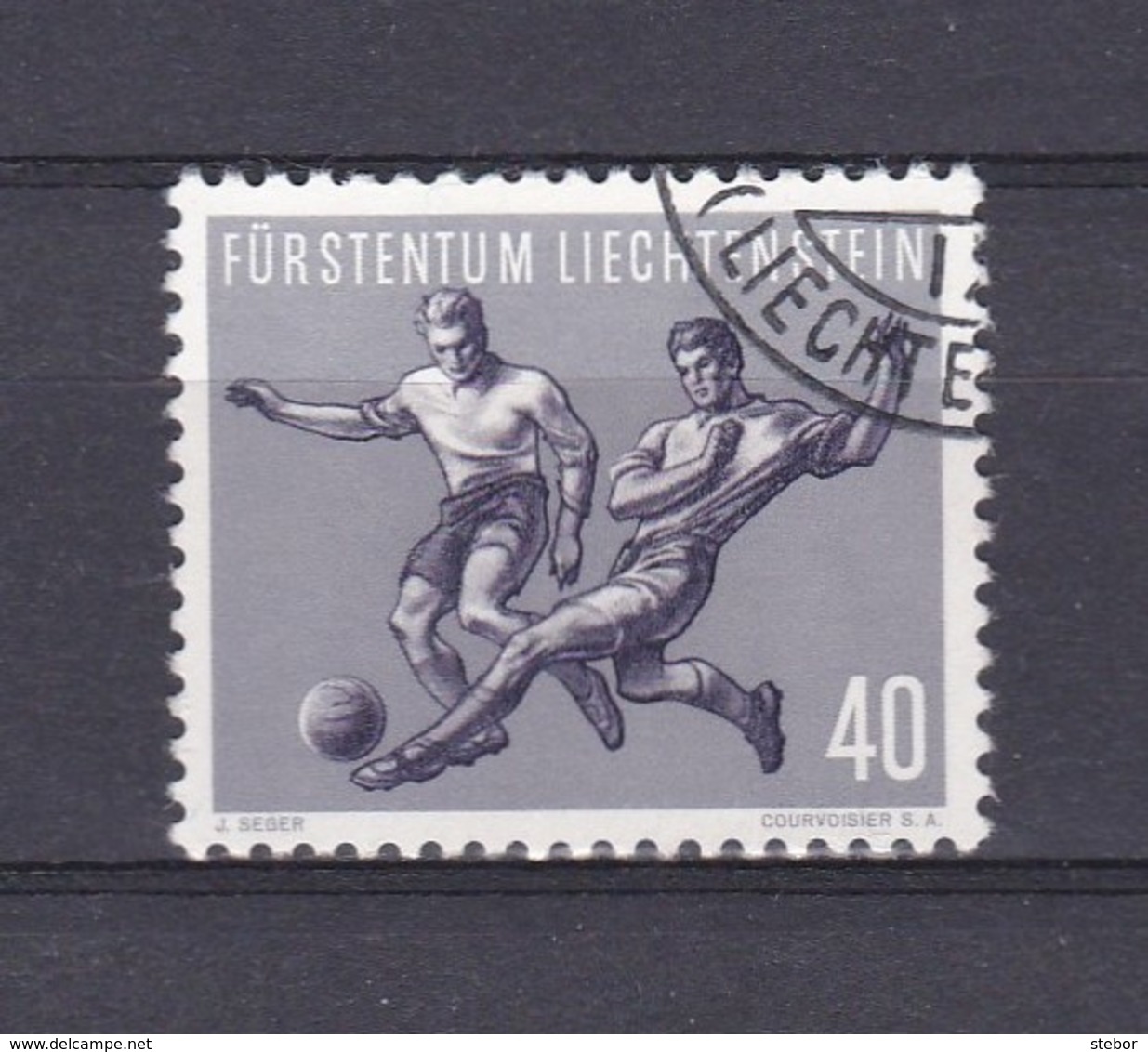 Liechtenstein 1954  Nr 287 Gestempeld, Zeer Mooi Lot Krt 4815 - Oblitérés
