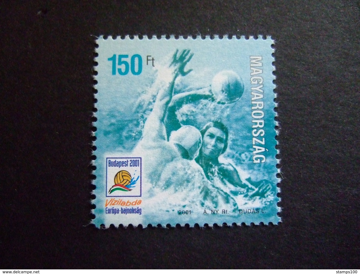 HUNGARY  2001.  EU CHAMPIONSHIP WATER POLO. MNH ** (V29-05-TVN) - Water Polo