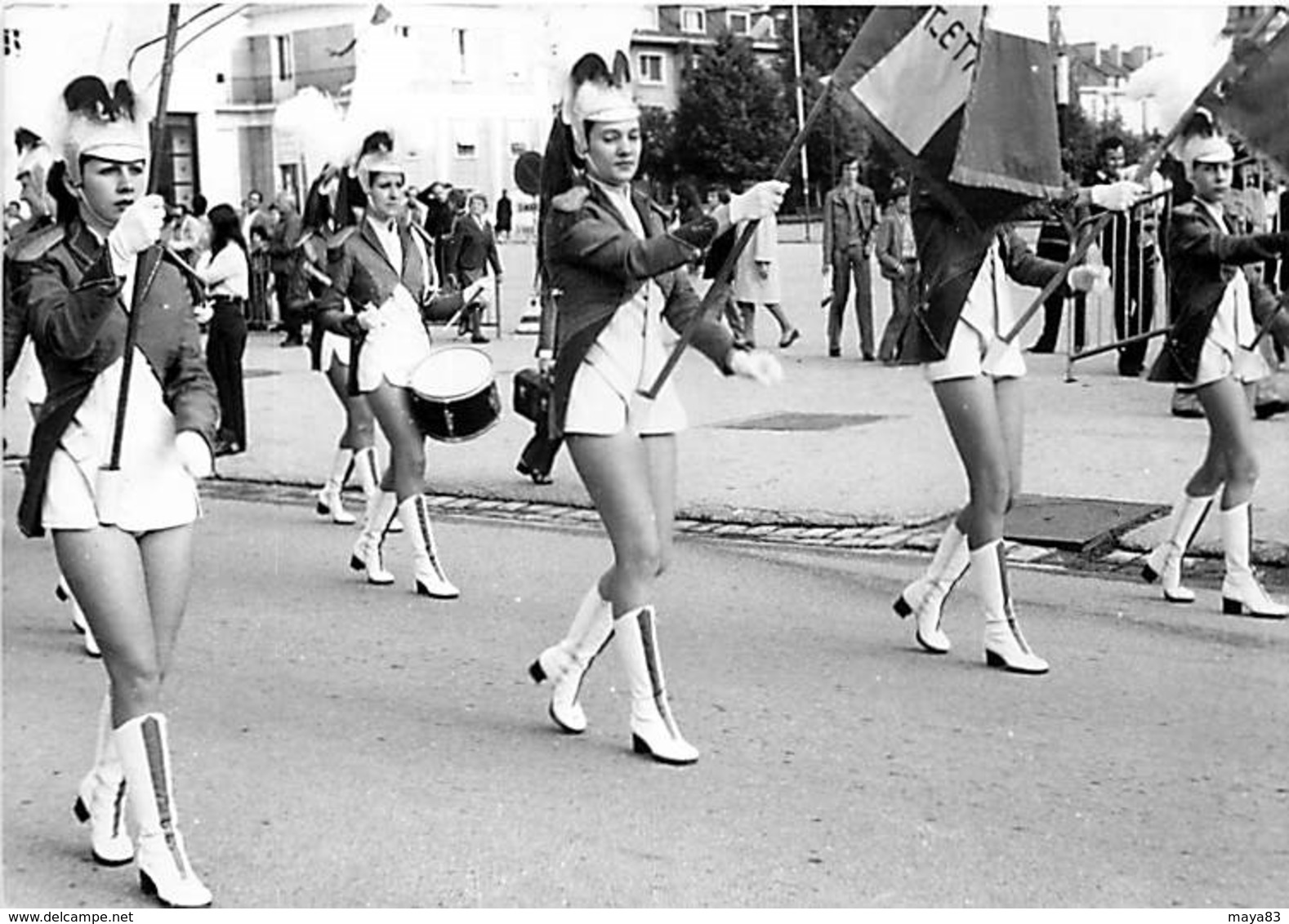 LOT DE 6 PHOTOS MAJORETTES A EPINAL PIN UP TOUTES SCANNEES - Pin-ups