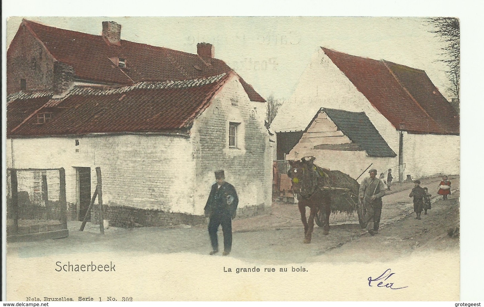 CP.Bruxelles-Schaerbeek (ex-Collection DELOOSE) - La Grande Rue Au Bois 1904 - W0343 - Schaerbeek - Schaarbeek