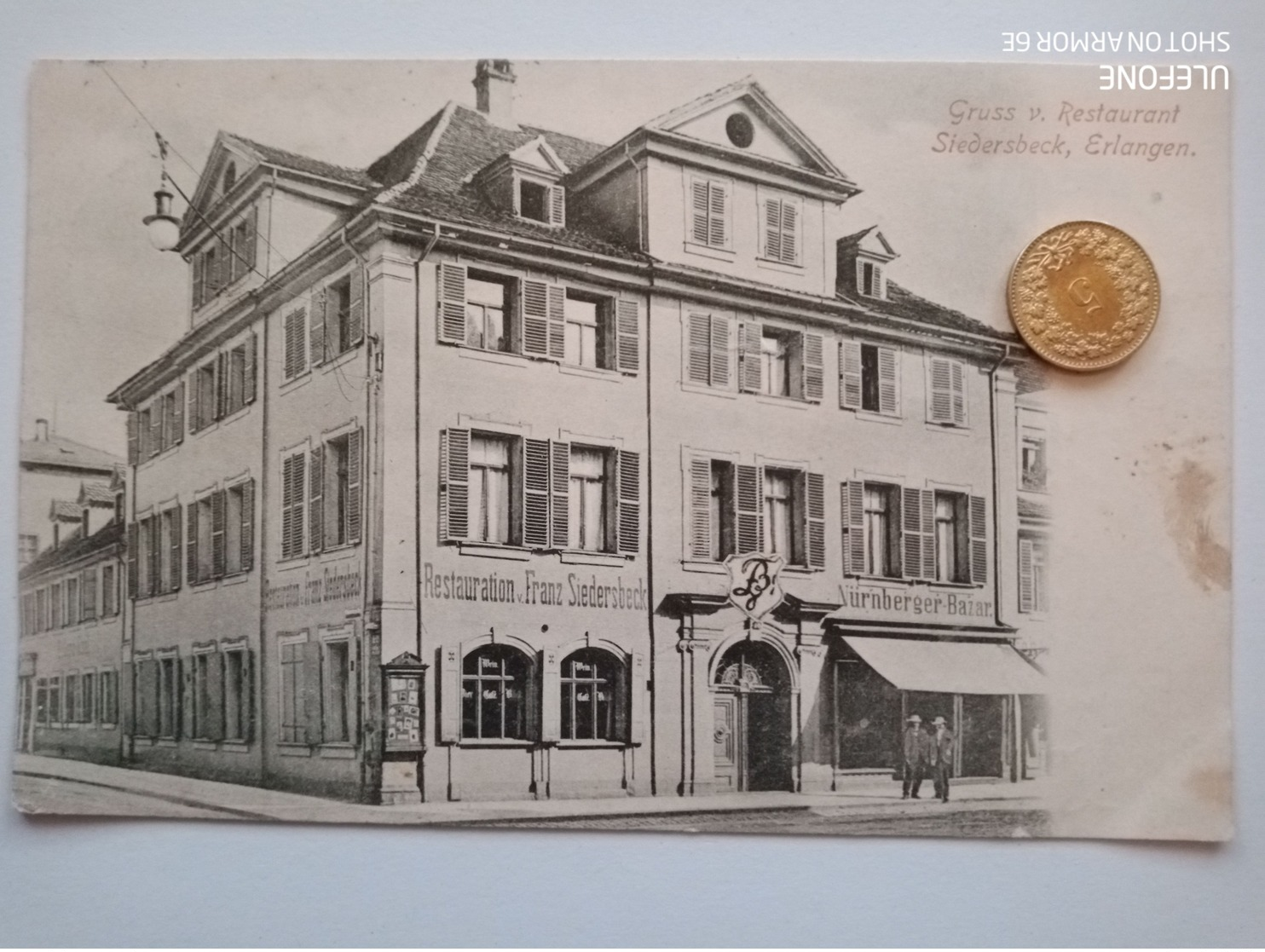 Erlangen, Restaurant Siedersbeck, 1910 - Erlangen