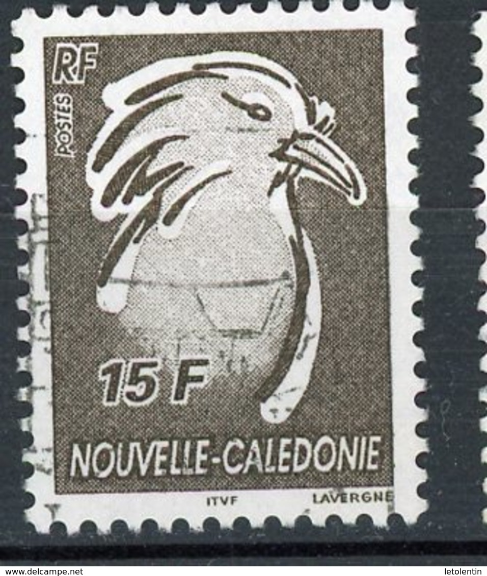 NOUVELLE-CALEDONIE RF - DIVERS - N°Yt 886 Obli. - Usados