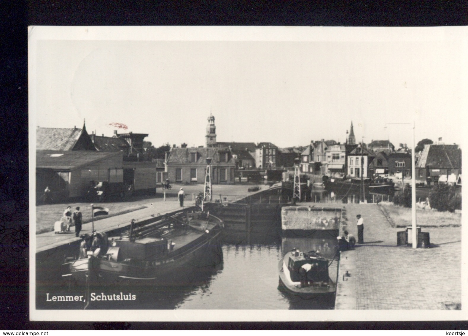 Lemmer - Schutsluis - 1951 - Lemmer