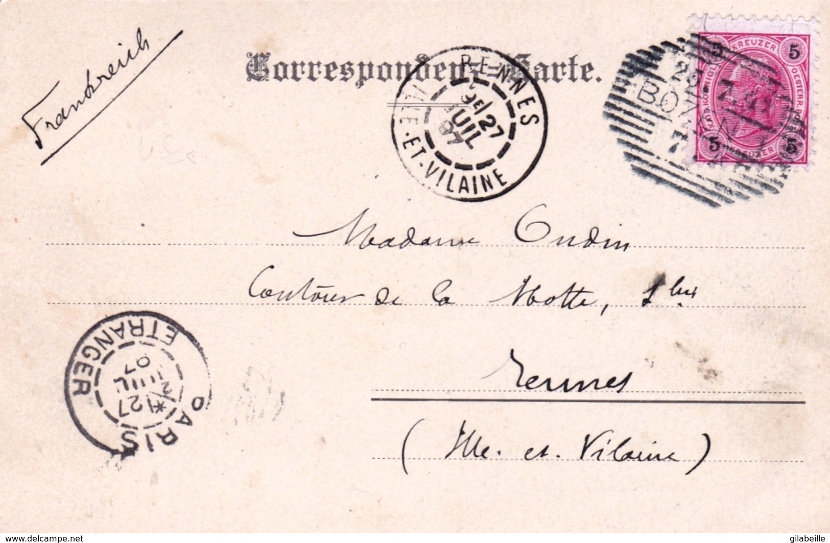 Italie - Gruss Aus BOZEN  - BOLZANO - Batzenhausel -  1897 - Bolzano (Bozen)