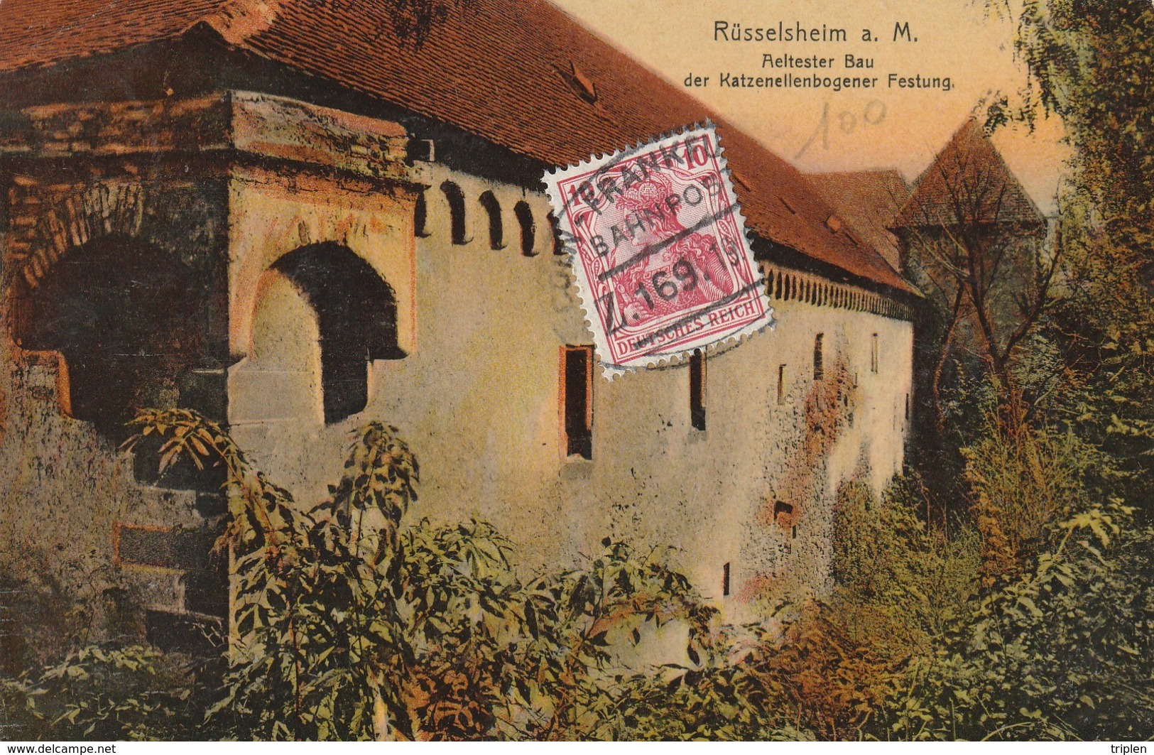 Ruesselsheim A. M. - Aeltester Bau Der Katzenellenbogener Festung - Rüsselsheim