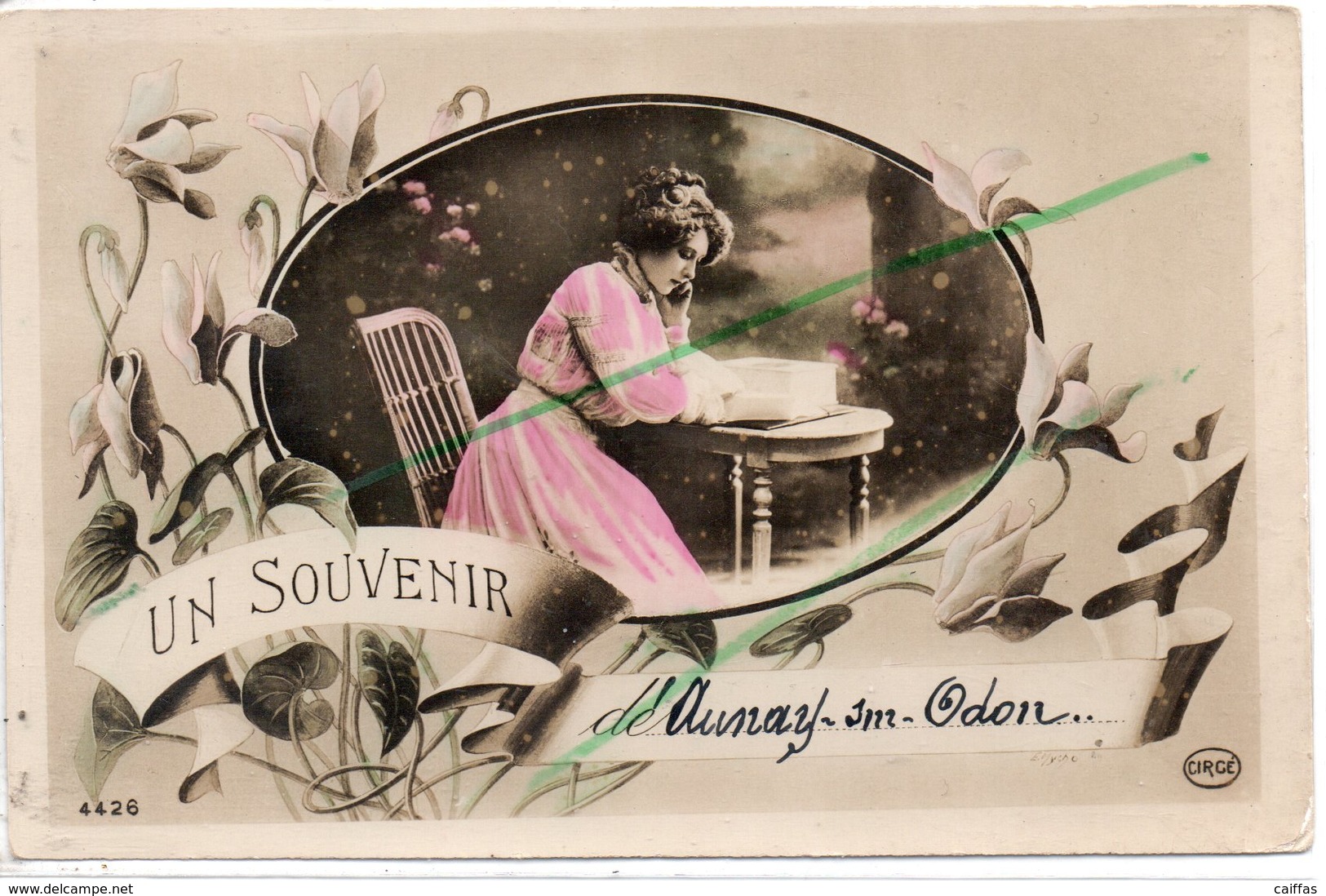 AUNAY SUR ODON  SOUVENIR  CARTE FANTAISIE - Autres & Non Classés