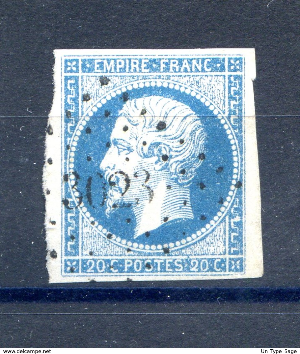 France N°14 - OBL - PC 3023 (Saint Chéron) - (F502) - 1853-1860 Napoleon III