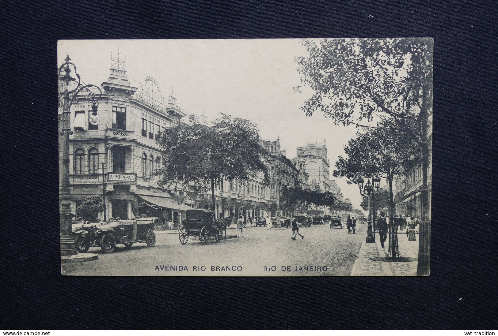 BRÉSIL - Carte Postale - Rio De Janeiro - Avenida Rio Branco - L 49708 - Rio De Janeiro