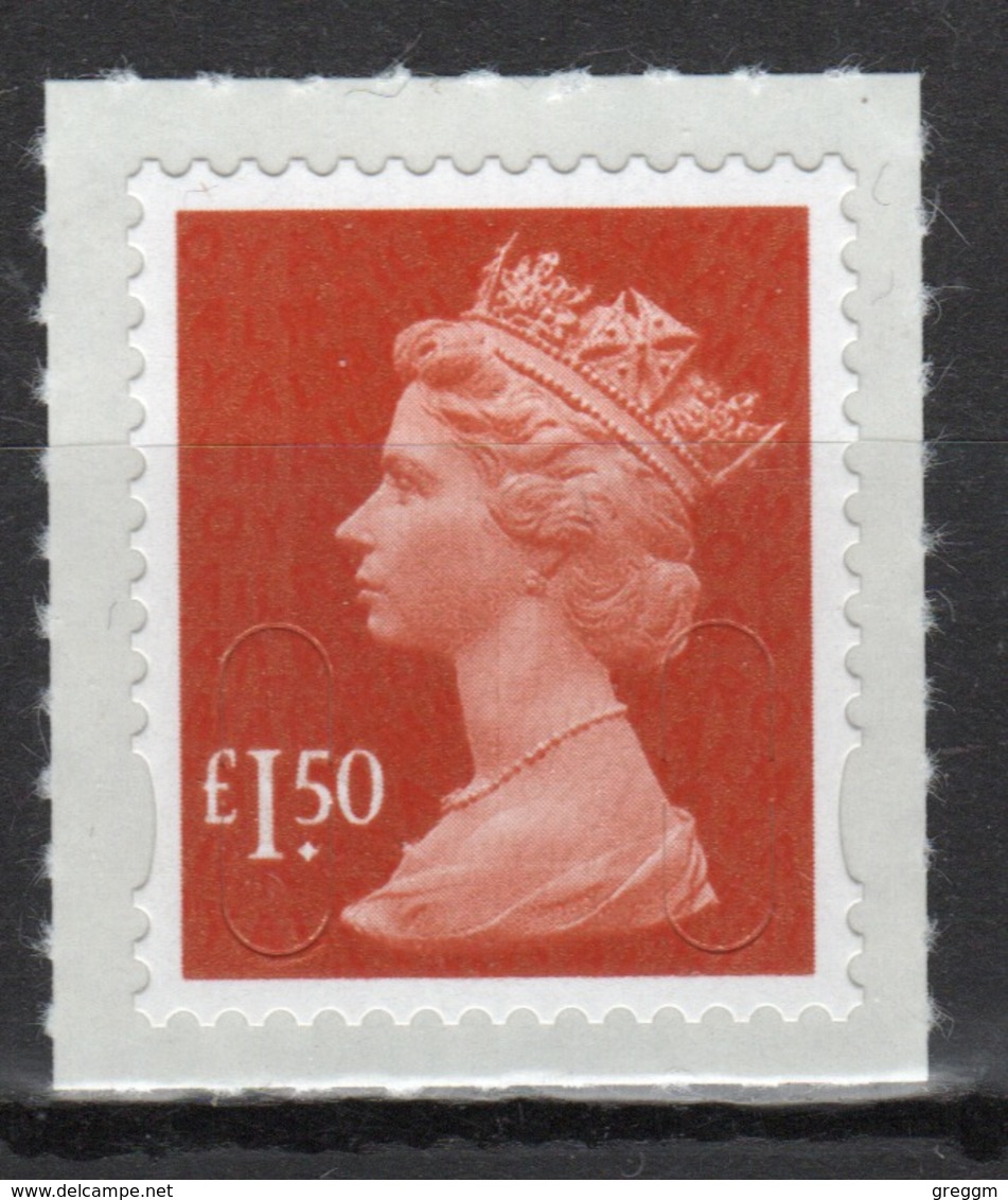 Great Britain 2009 Decimal Machin £1.50 Self Adhesive Définitive Stamp. - Unused Stamps