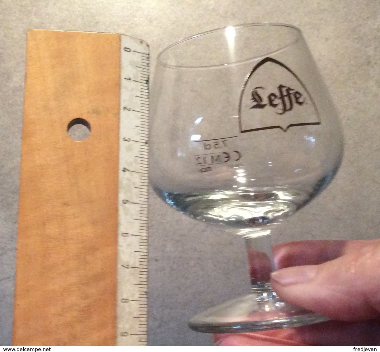 Degustatie Glas LEFFE (Model Cognac) - Hoogte 9 Cm En 7,5 Cl - Gläser