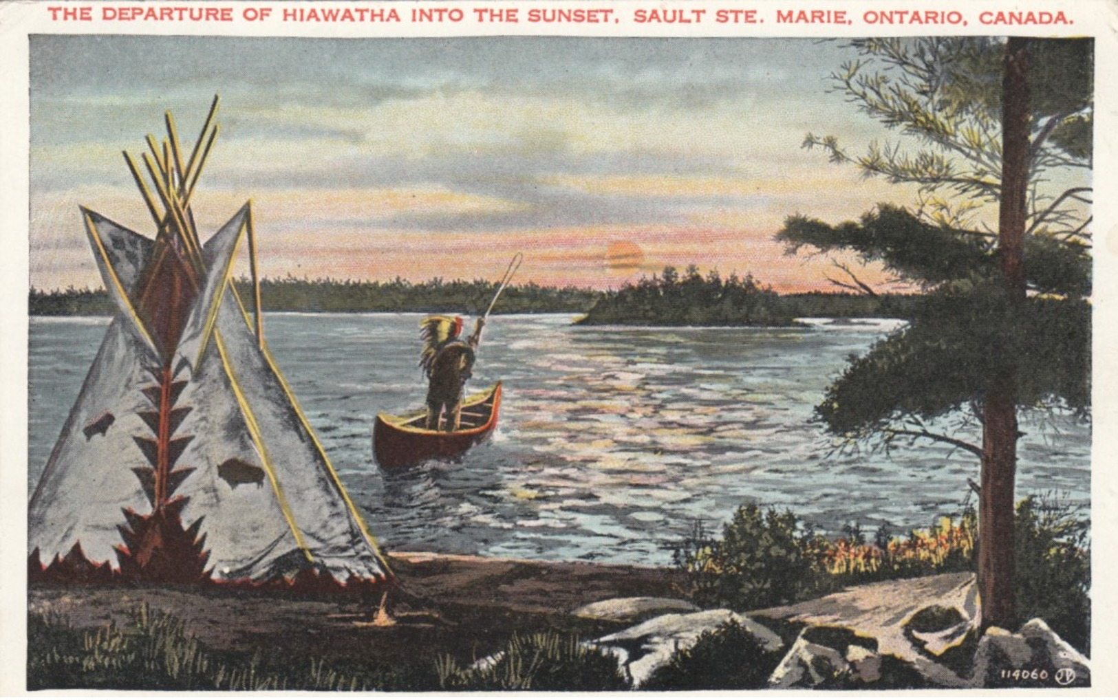 Hiawatha , SAULT STE. MARIE , Ontario , Canada , 1936 - Native Americans