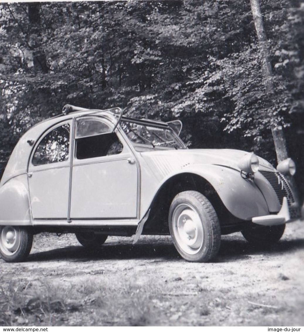 5 PHOTOS ANCIENNES CITROEN 2 CV - Automobile