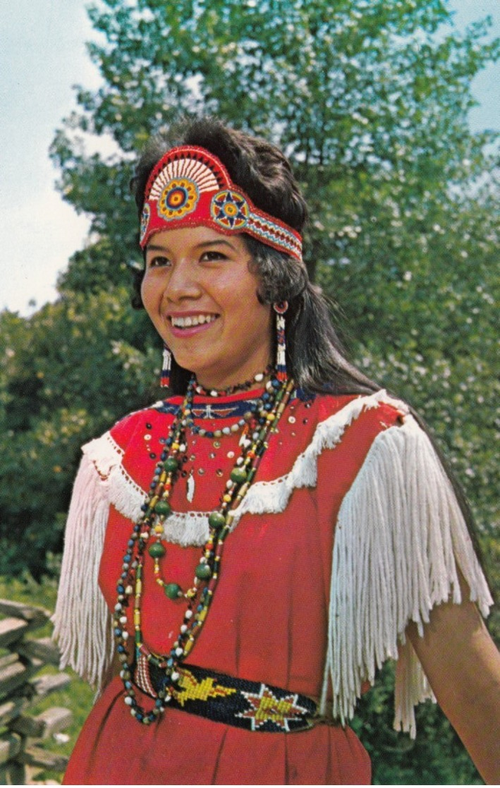 Ann Walkingstick - Cheorkee Indian Girl , North Carolina , 50-60s - Native Americans