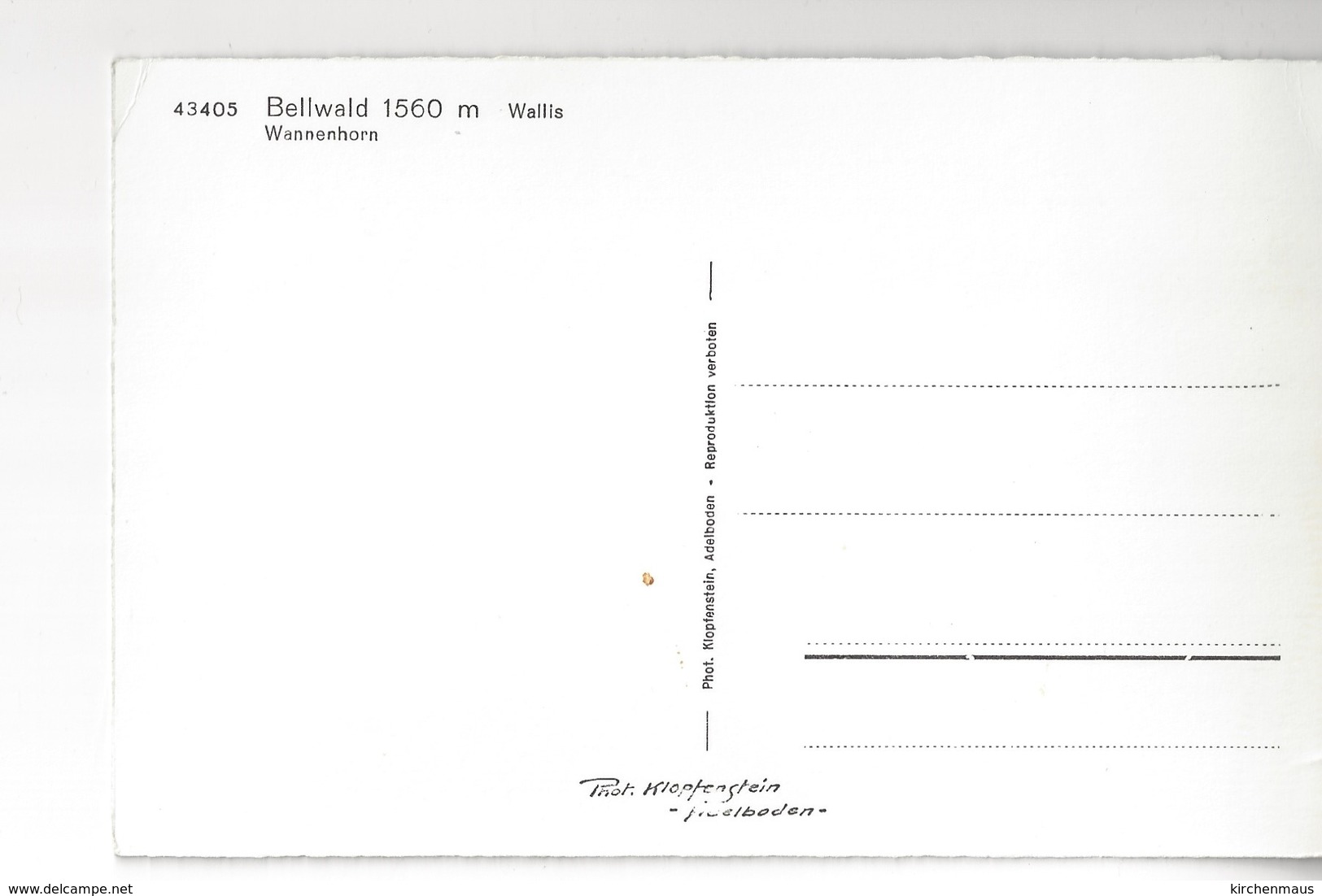 Bellwald, Wannenhorn, Kirche - Bellwald