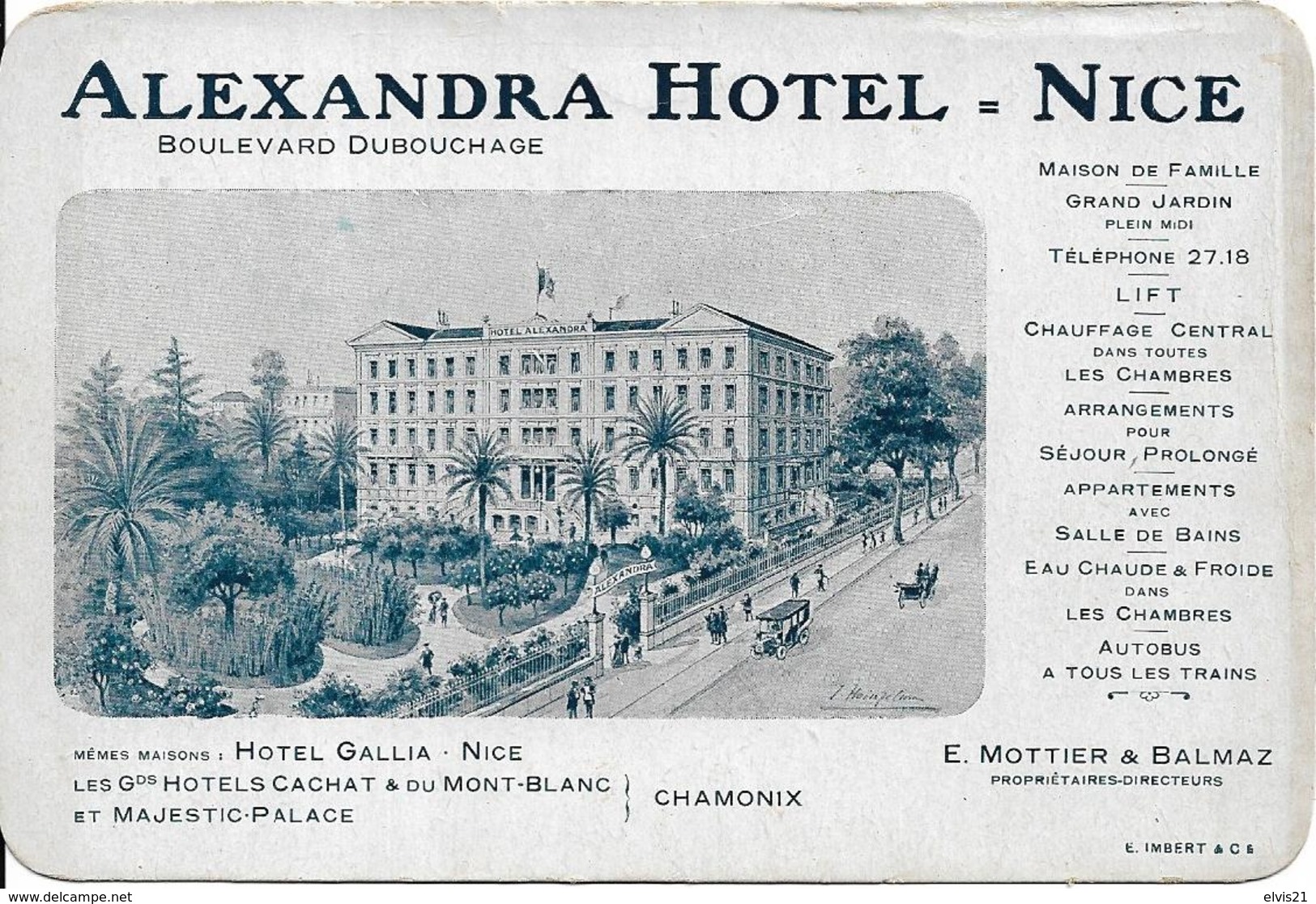 NICE Alexandra Hôtel - Cafés, Hoteles, Restaurantes