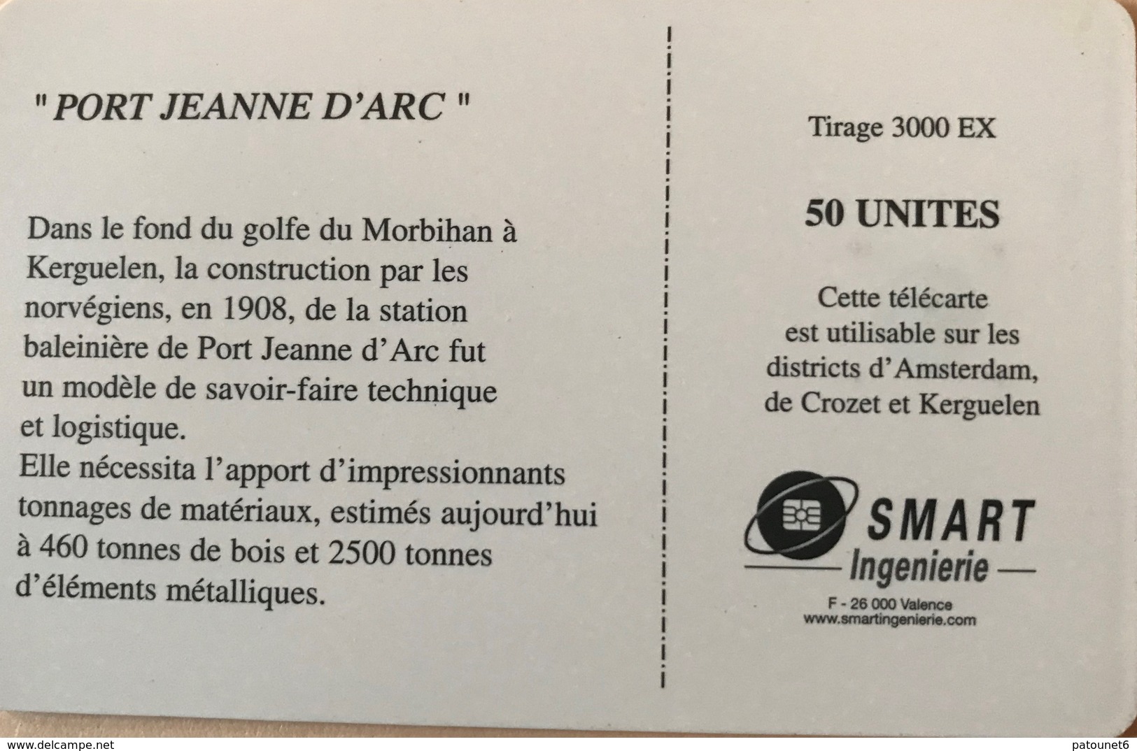 TAAF - Le Port Jeanne D'Arc - TAAF - Franz. Süd- Und Antarktisgebiete