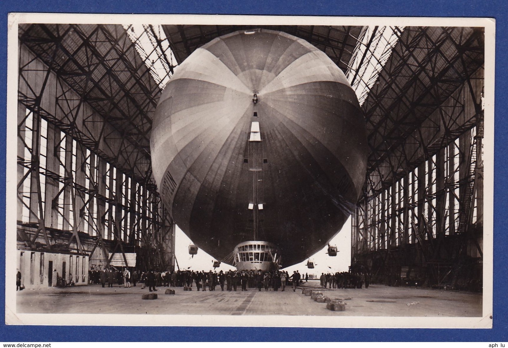 Graf Zeppelin, Mit Stempel Der Zeppelin Luftschiffwerft (br8294) - Zeppeline