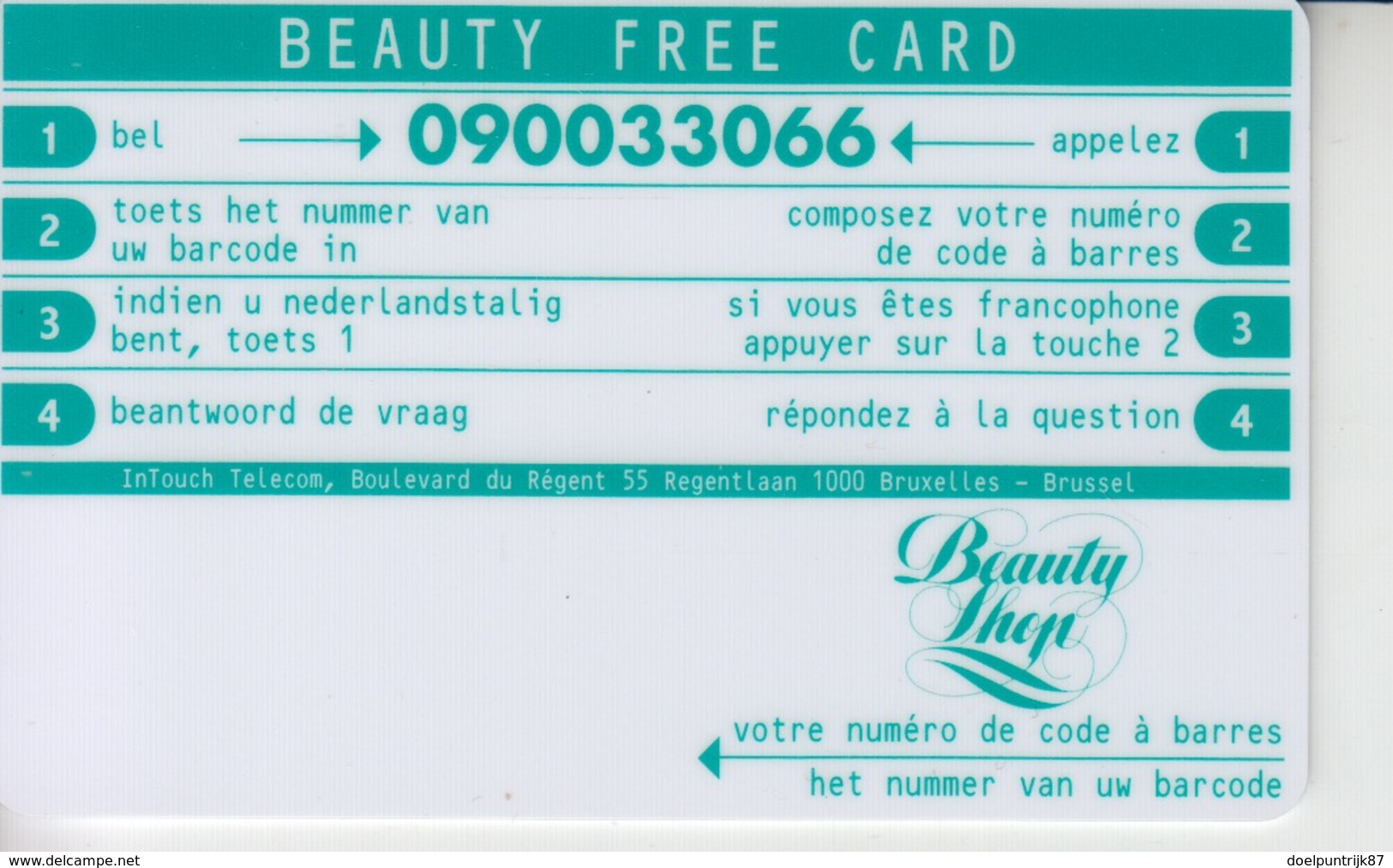 Proof Card Intouch - [3] Dienst & Test