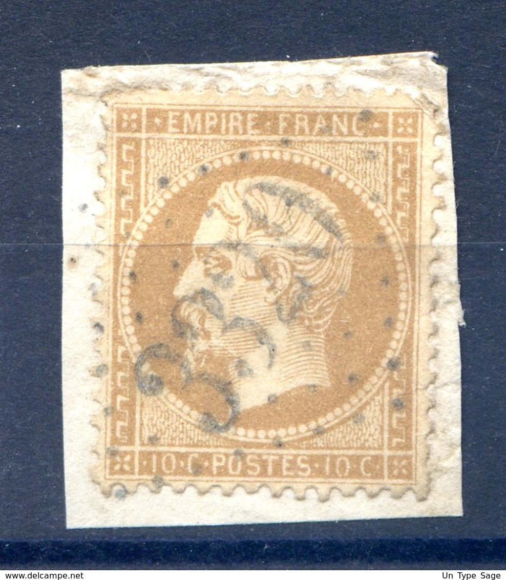 France N°21 OBL - GC 3320 (Sault-de-Navailles) - (F569) - 1862 Napoleon III